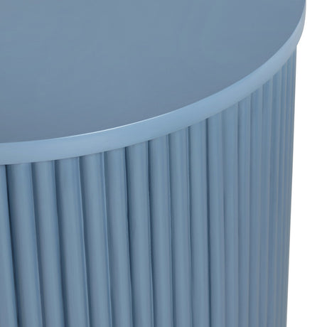 Astoria Blue Accent Table - Ornate Home