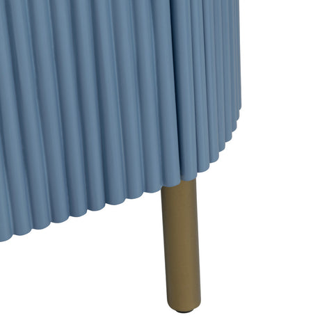 Astoria Blue Three-Drawer Chest - Ornate Home