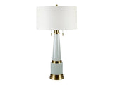 Astoria Clear/Gold Buffet Lamp (Set of 2) - Ornate Home