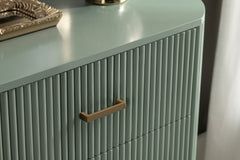 Astoria Green Three-Drawer Chest - Ornate Home