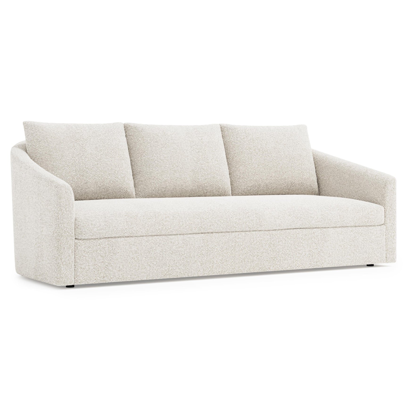 Astoria Ivory Sofa Without Pillows - Ornate Home