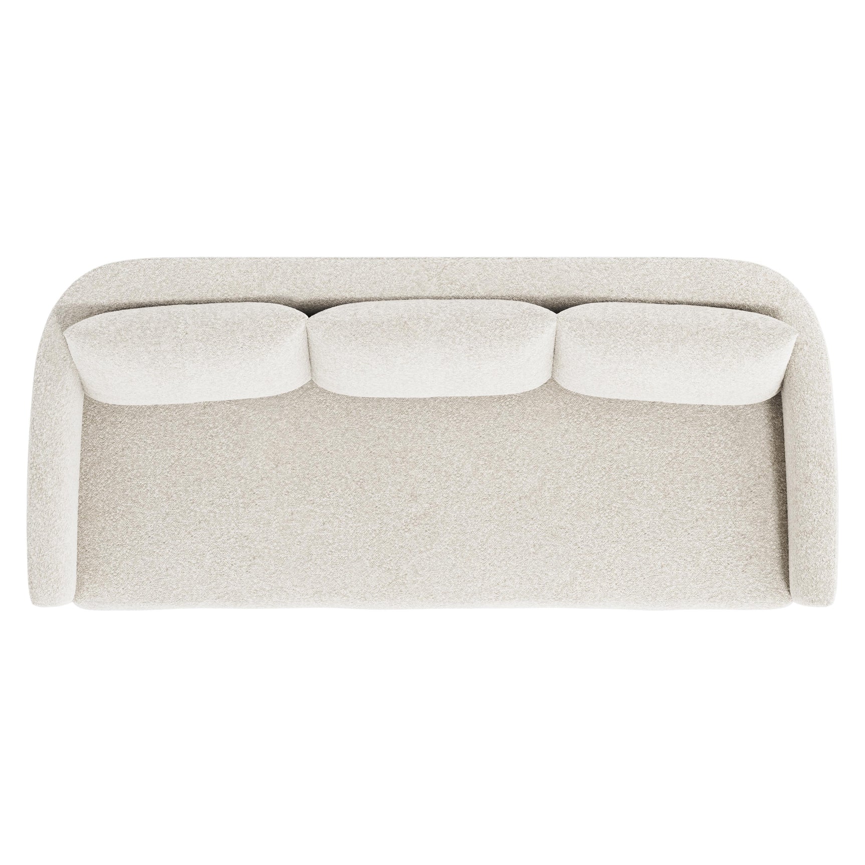 Astoria Ivory Sofa Without Pillows - Ornate Home