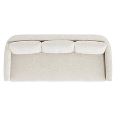 Astoria Ivory Sofa Without Pillows - Ornate Home