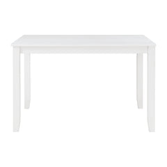 Astoria White 5-Piece Pack Dinette Set - Ornate Home
