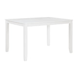 Astoria White 5-Piece Pack Dinette Set - Ornate Home
