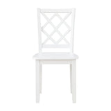 Astoria White 5-Piece Pack Dinette Set - Ornate Home
