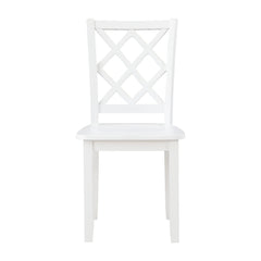 Astoria White 5-Piece Pack Dinette Set - Ornate Home