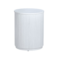 Astoria White Accent Table - Ornate Home
