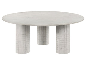 Astoria White Coffee Table - Ornate Home