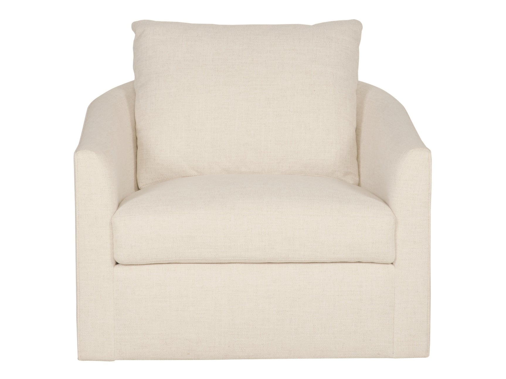 Astoria White/Cream Fabric Chair - Ornate Home