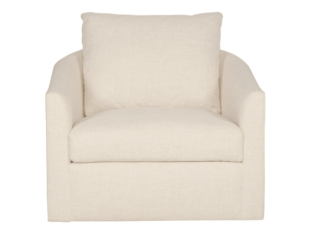 Astoria White/Cream Fabric Chair - Ornate Home