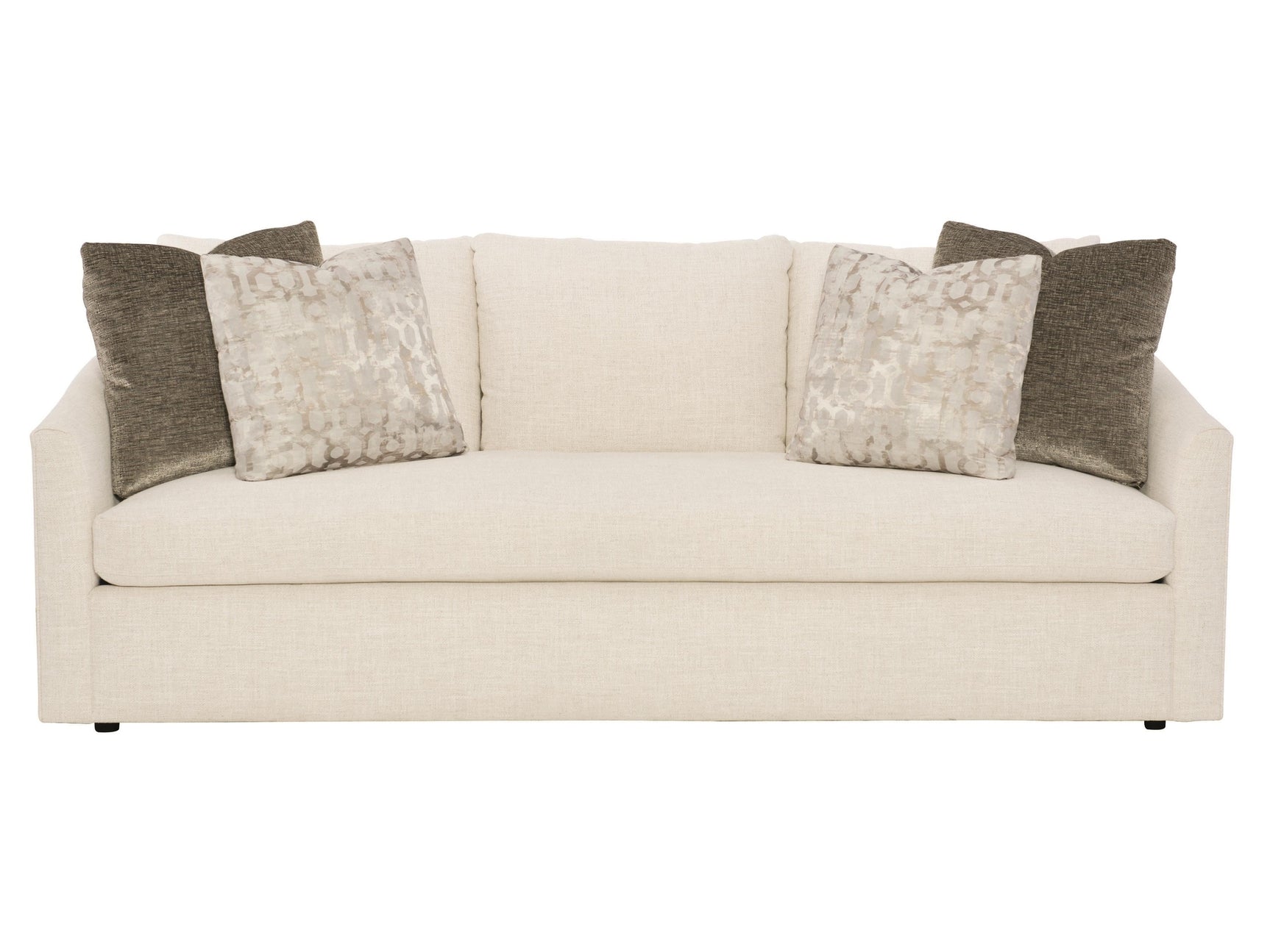 Astoria White/Cream Fabric Sofa - Ornate Home