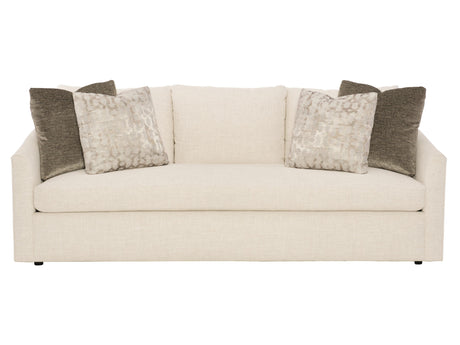 Astoria White/Cream Fabric Sofa - Ornate Home