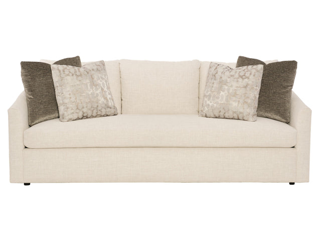 Astoria White/Cream Fabric Sofa - Ornate Home