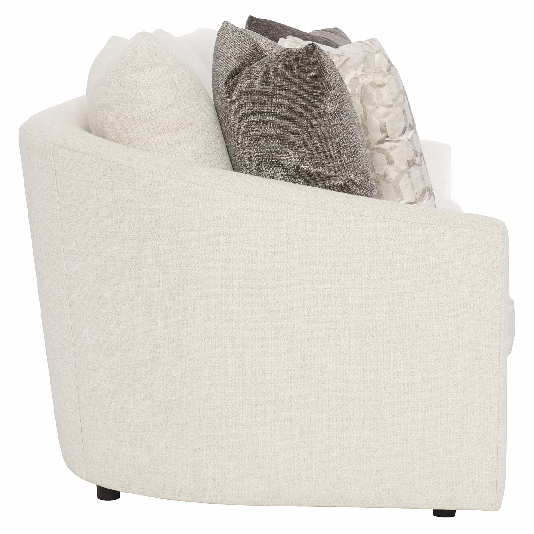 Astoria White/Cream Fabric Sofa - Ornate Home