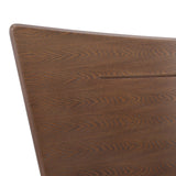 Astra Walnut Wood King Platform Bed - Ornate Home
