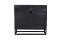Astral Plains Reclaimed Grey 2 Door Accent Cabinet - Ornate Home