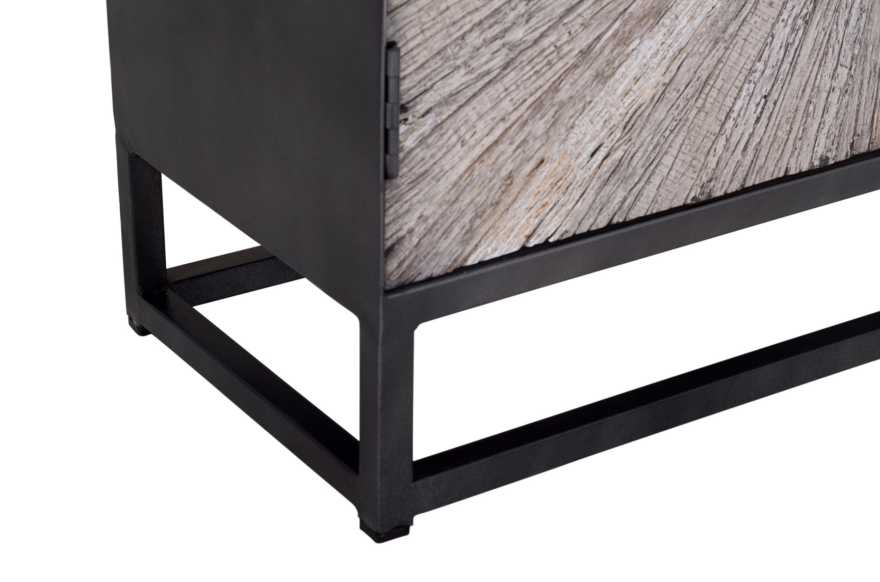 Astral Plains Reclaimed Grey 2 Door Accent Cabinet - Ornate Home