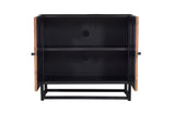 Astral Plains Reclaimed Grey 2 Door Accent Cabinet - Ornate Home