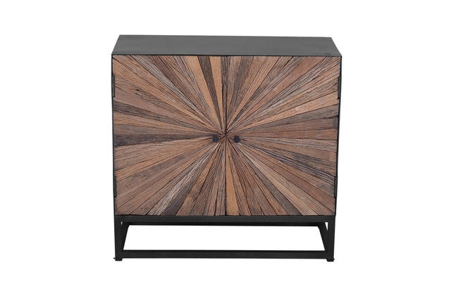 Astral Plains Reclaimed Natural 2 Door Accent Cabinet - Ornate Home