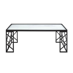 Astral White/Black 3-Piece Pack Occasional Set - Ornate Home