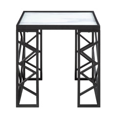 Astral White/Black 3-Piece Pack Occasional Set - Ornate Home
