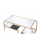 Astrid Gold & Mirror Coffee Table - Ornate Home