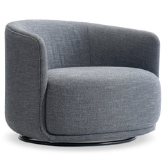Astrid Gray Swivel Chair - Ornate Home