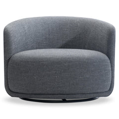Astrid Gray Swivel Chair - Ornate Home