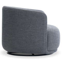 Astrid Gray Swivel Chair - Ornate Home