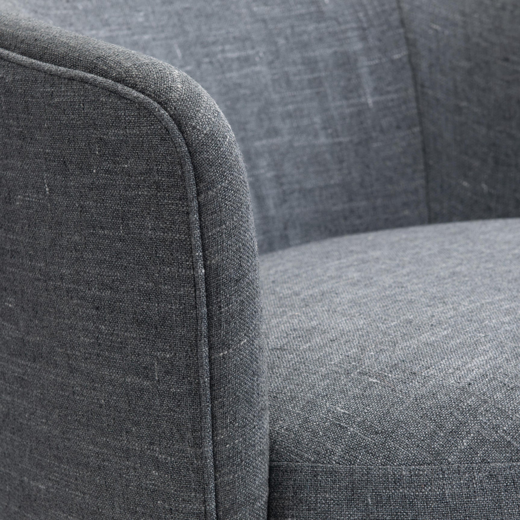 Astrid Gray Swivel Chair - Ornate Home