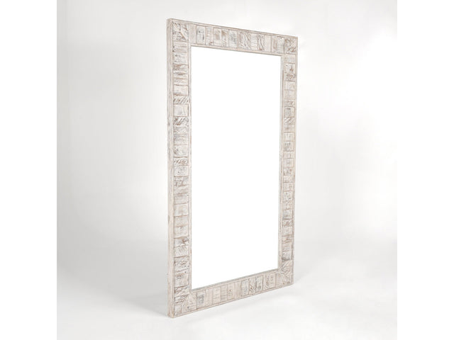 Astrid Natural Floor Mirror - Ornate Home