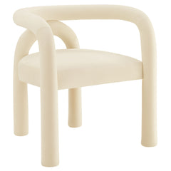 Astrid Porcelain Performance Velvet Dining Chair - Ornate Home