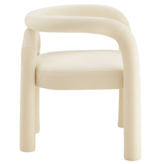 Astrid Porcelain Performance Velvet Dining Chair - Ornate Home