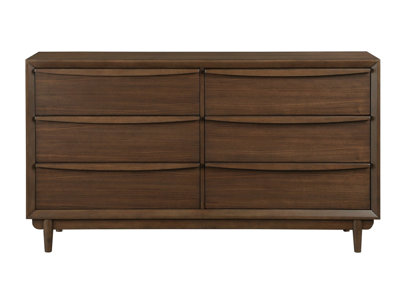 Astrid Walnut Dresser - Ornate Home