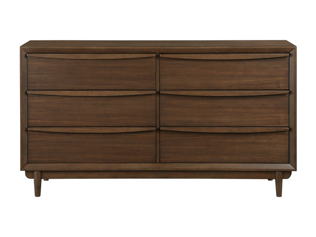 Astrid Walnut Dresser - Ornate Home