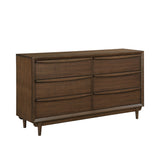 Astrid Walnut Dresser - Ornate Home