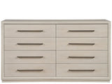 Astrid Whie Oak Drawer Dresser - Ornate Home