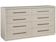 Astrid Whie Oak Drawer Dresser - Ornate Home