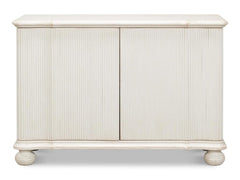 Astrid White Entrance Commode - Ornate Home