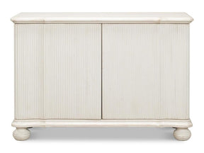 Astrid White Entrance Commode - Ornate Home