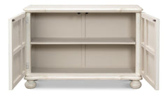 Astrid White Entrance Commode - Ornate Home