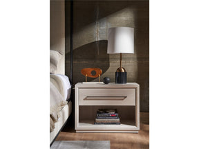 Astrid White Oak Drawer Nightstand - Ornate Home