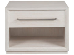 Astrid White Oak Drawer Nightstand - Ornate Home