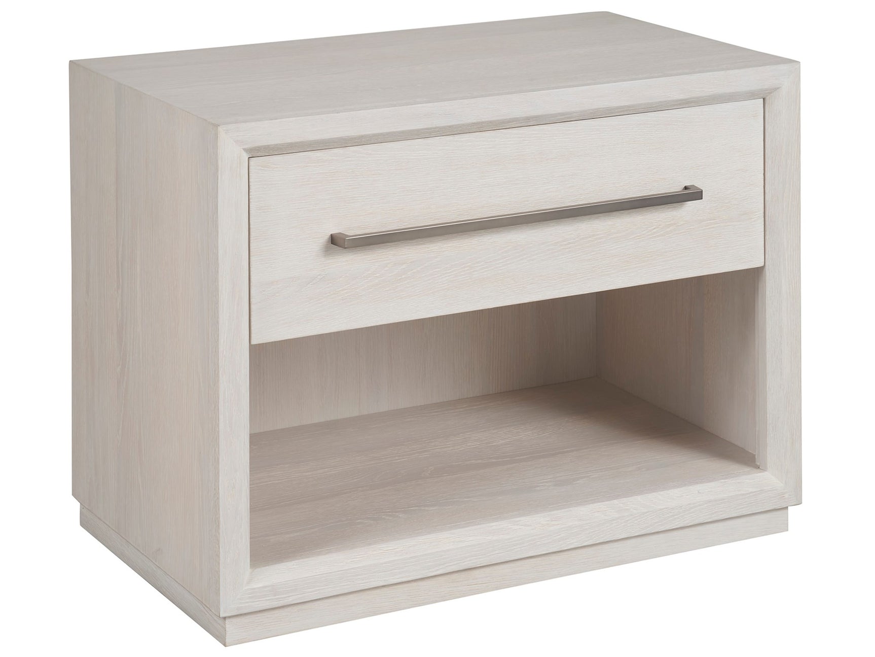 Astrid White Oak Drawer Nightstand - Ornate Home