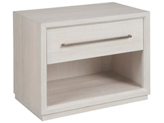 Astrid White Oak Drawer Nightstand - Ornate Home