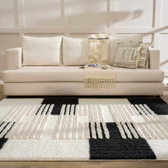 Astro Modern Shag Area Rug - Clearance - Ornate Home
