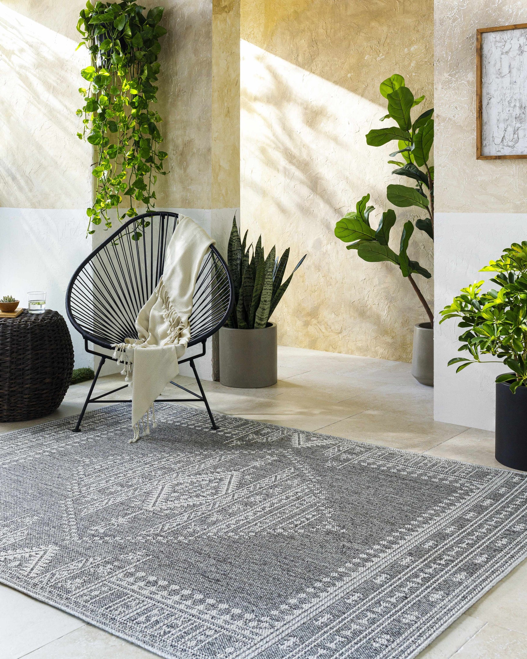 Asuman Outdoor Area Rug - Clearance - Ornate Home