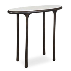 Ata Dark Bronze Accent Table - Ornate Home