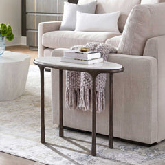 Ata Dark Bronze Accent Table - Ornate Home
